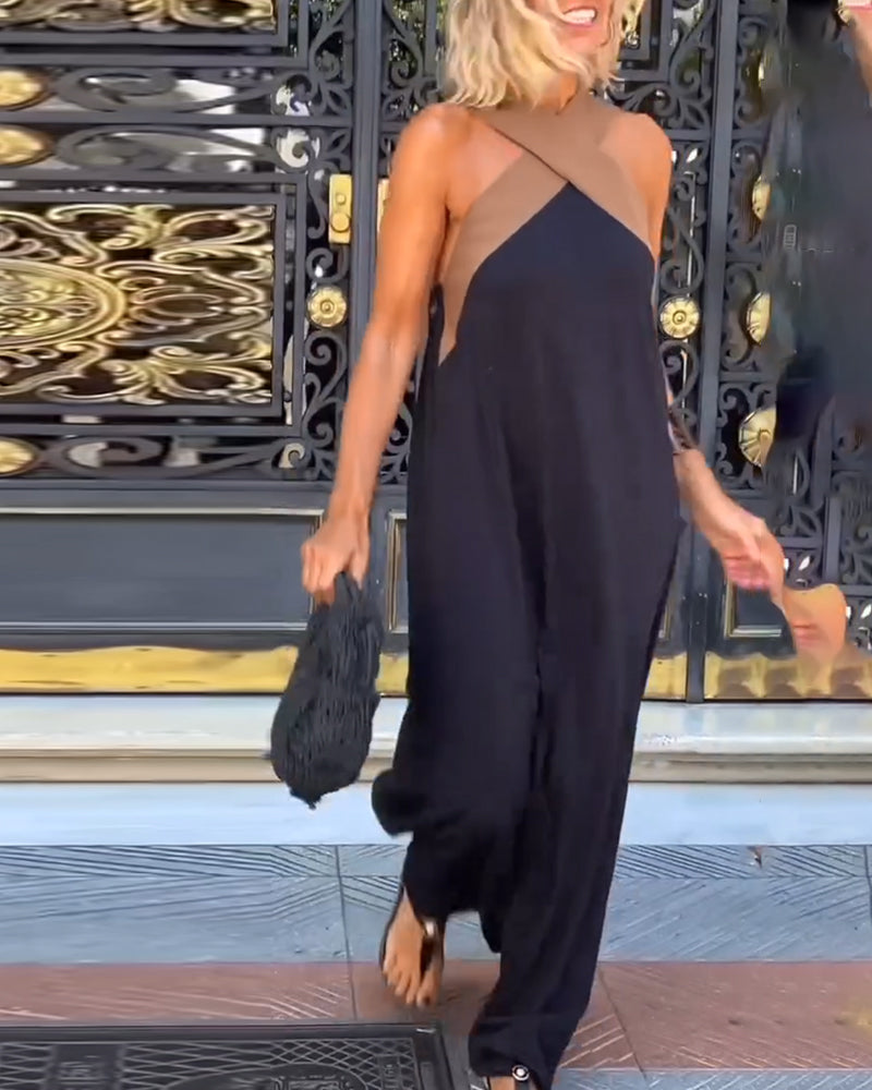 Mandy | Elegante Maxi Jurk Dames Mouwloos