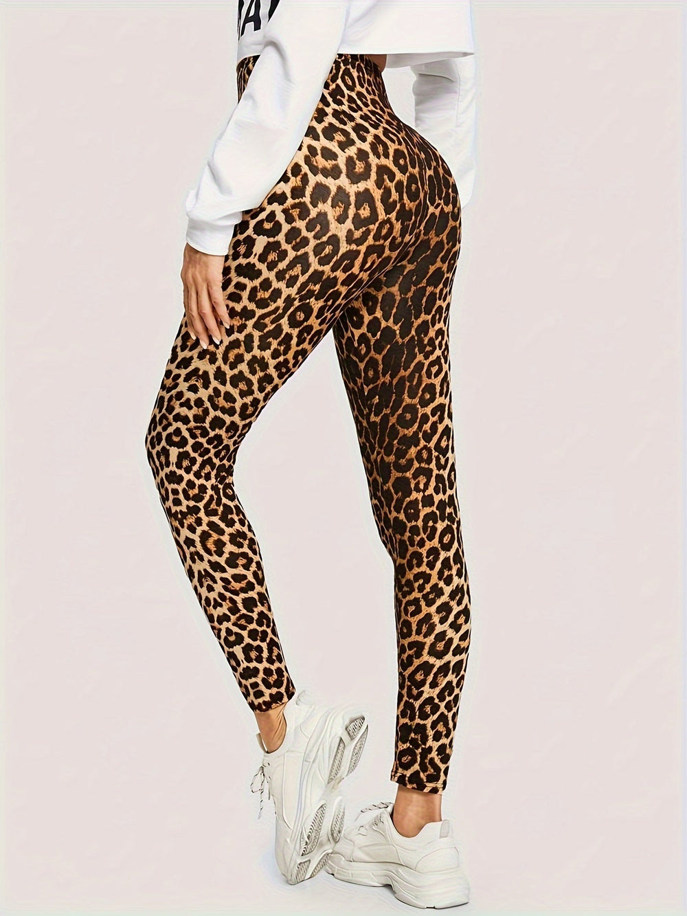 Lotte - Elegante Luipaardprint Leggings