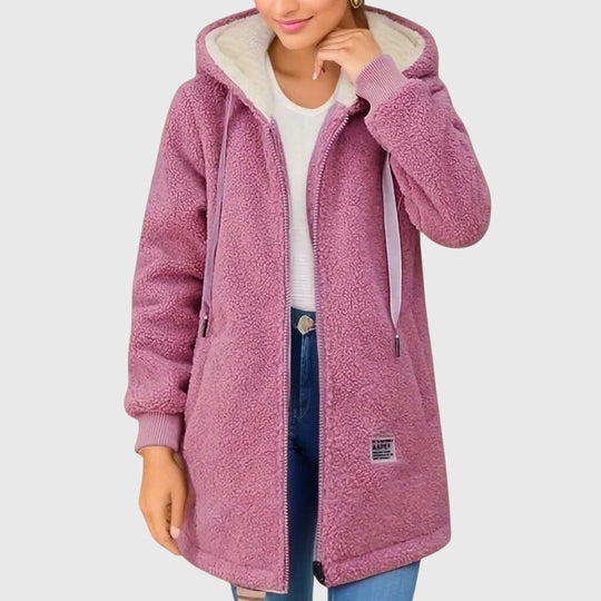 Patricia - Elegante Warme Teddy Fleece Jas
