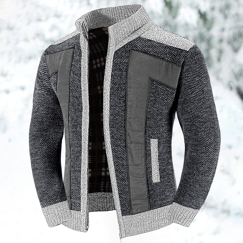 Thom – Wollen vest met rits en trui voor extra warmte