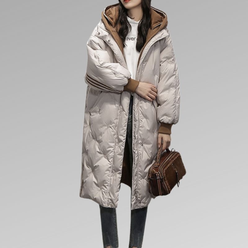 Marianne - Stijlvolle Oversized Gewatteerde Winterjas