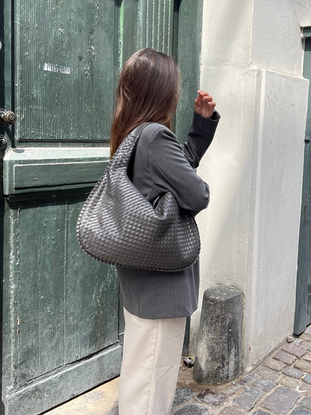 Sofie - Elegante Gevlochten Schoudertas