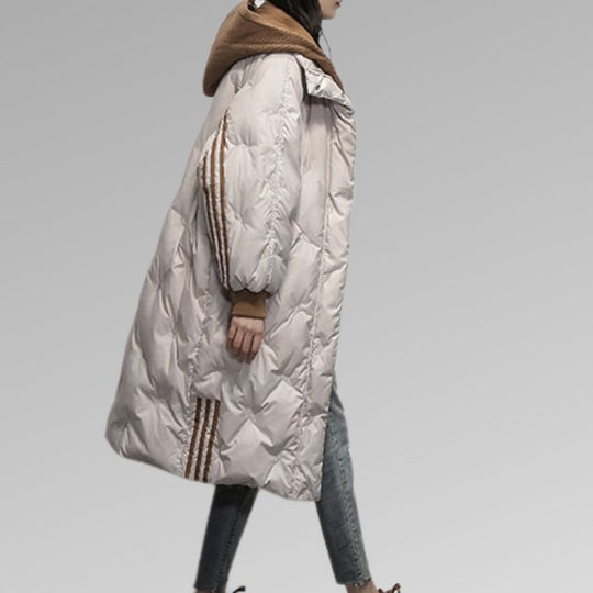 Marianne - Stijlvolle Oversized Gewatteerde Winterjas