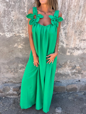 Jade | Maxi Zomerjurk Dames Wijd