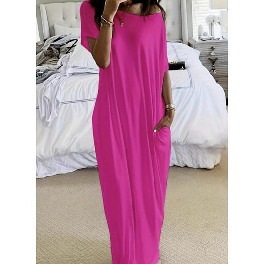 Annelies - Comfortabele Losse Maxi Jurk