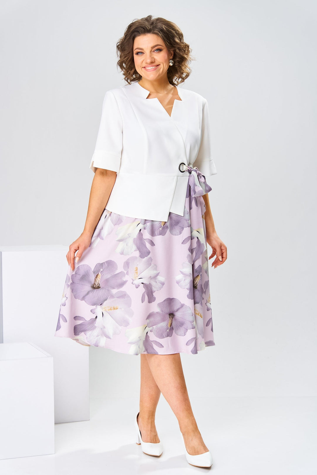 Marjorie | Jurk Dames Elegant Grote Maten