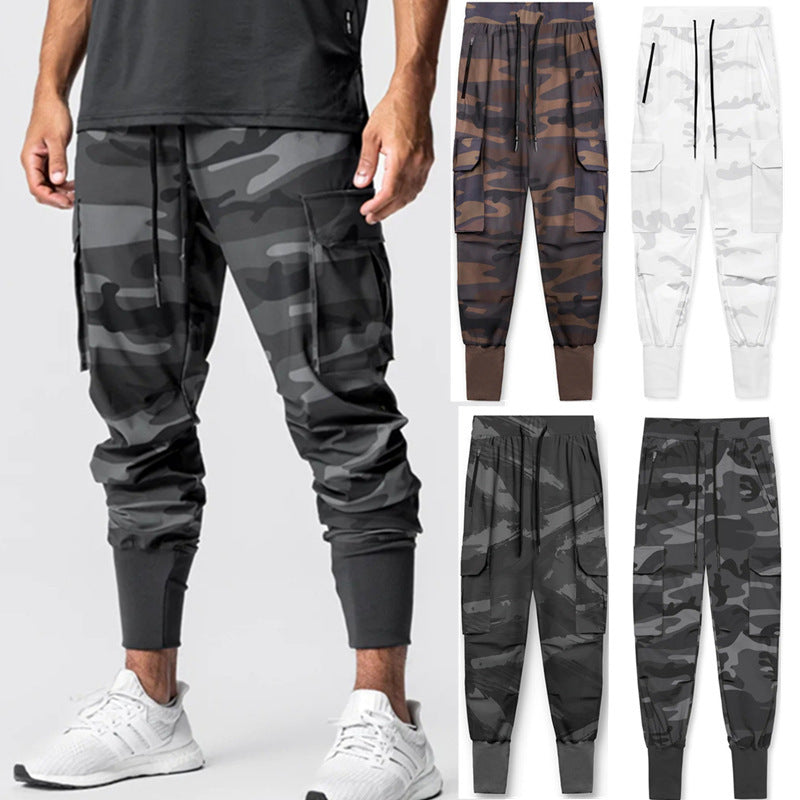 Théo – Casual camouflage sweatbroek voor heren, trendy en comfortabel