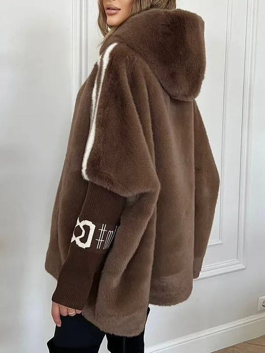 Fiona | Stijlvolle Warme Oversized Bontjas