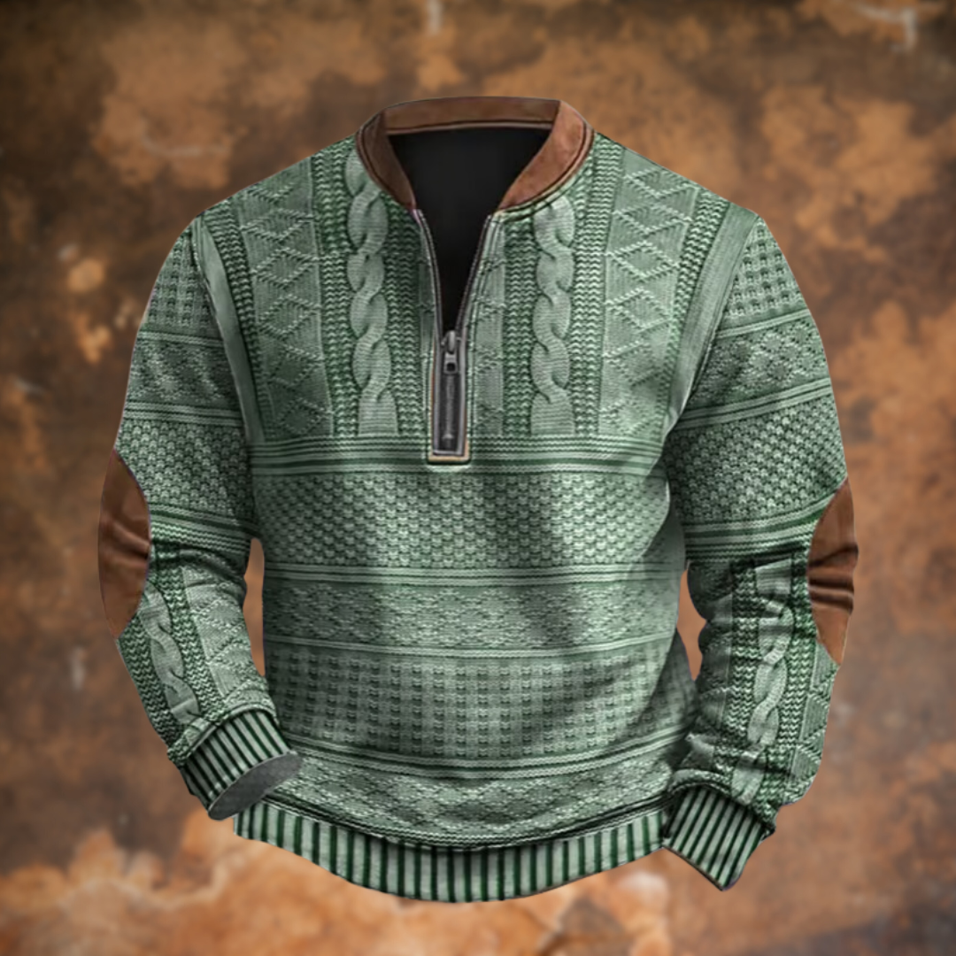 Oliver - Sweater Half Zip Elegant Heren