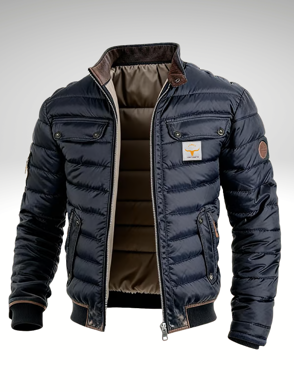 Christopher - Moderne Warme Gewatteerde Winterjas