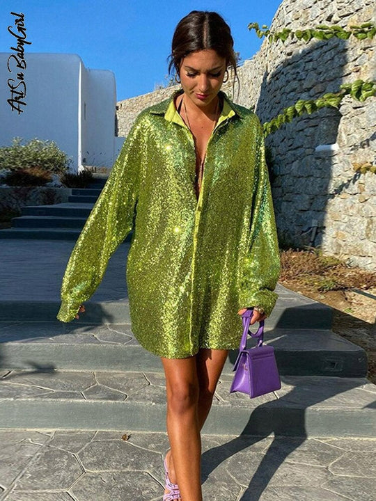 Lisa - Luxe Glitter Blouse