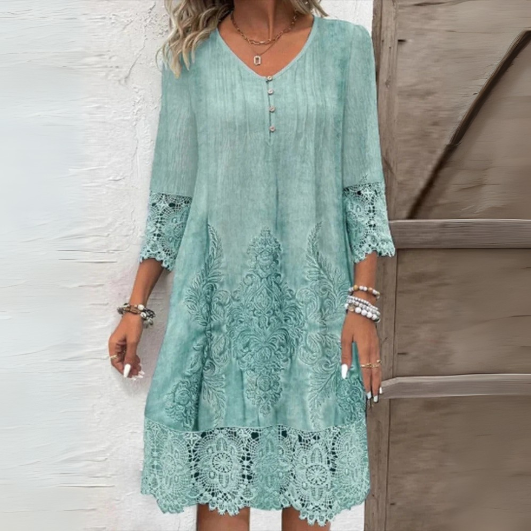 Kanten Tuniek Jurk Dames - Mila
