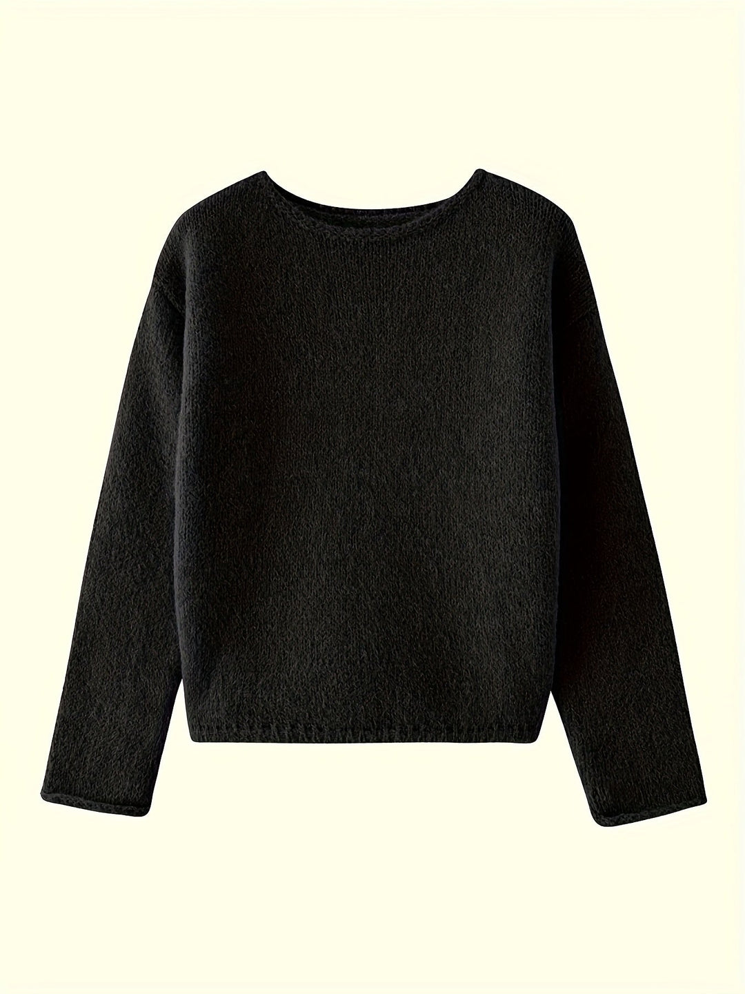 Alison - Elegante Oversized Ronde Hals Trui