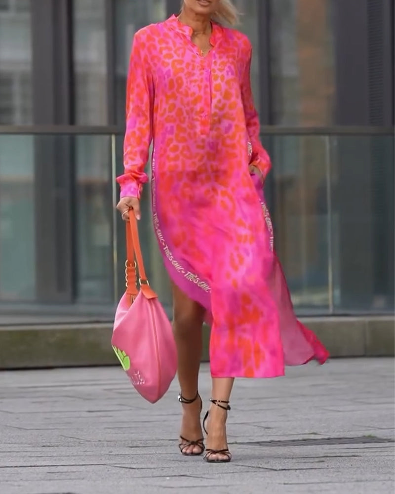 Blousejurk Dames Luchtig Met Print - Lisa