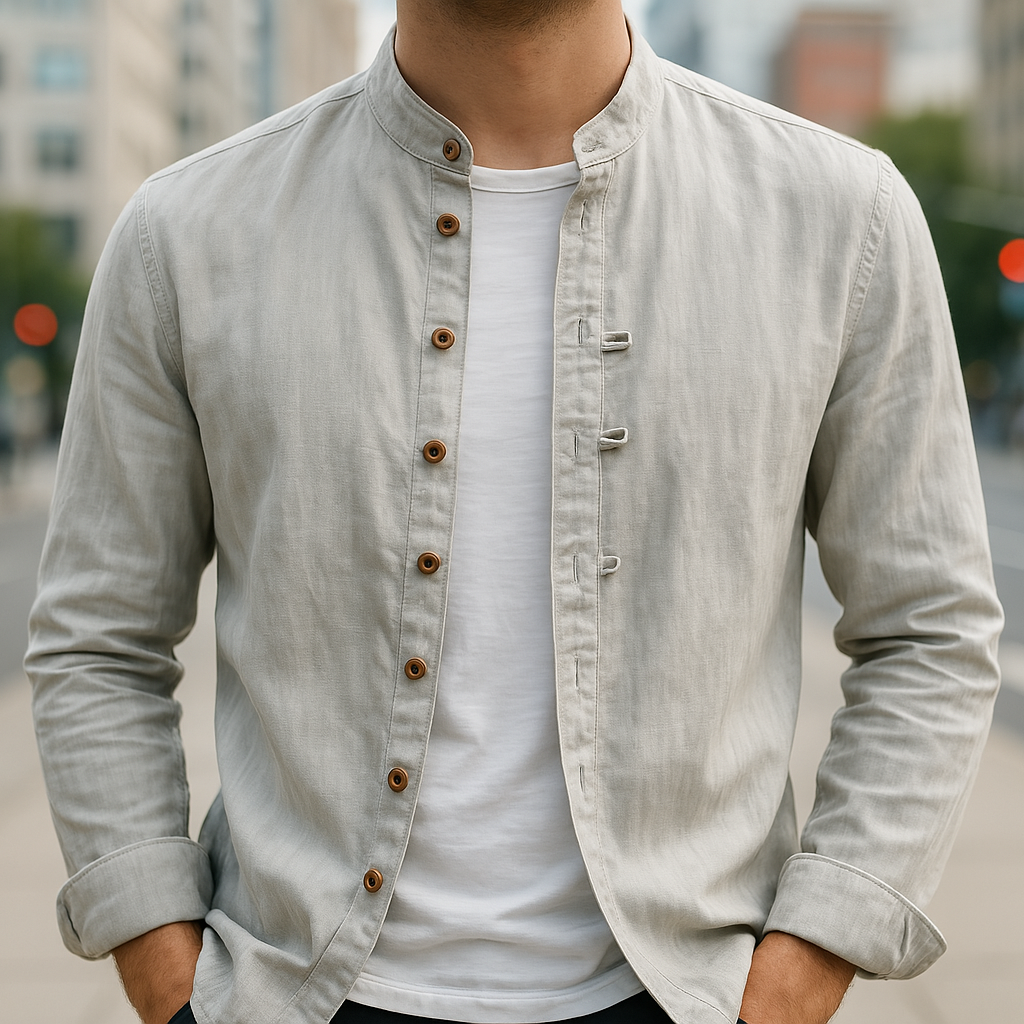 Ryan - Overhemd Lange Mouwen Heren