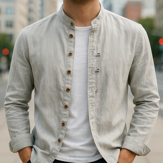 Ryan - Overhemd Lange Mouwen Heren