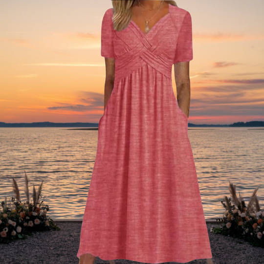 Zomerjurk Dames Tijdloos Elegant - Marit