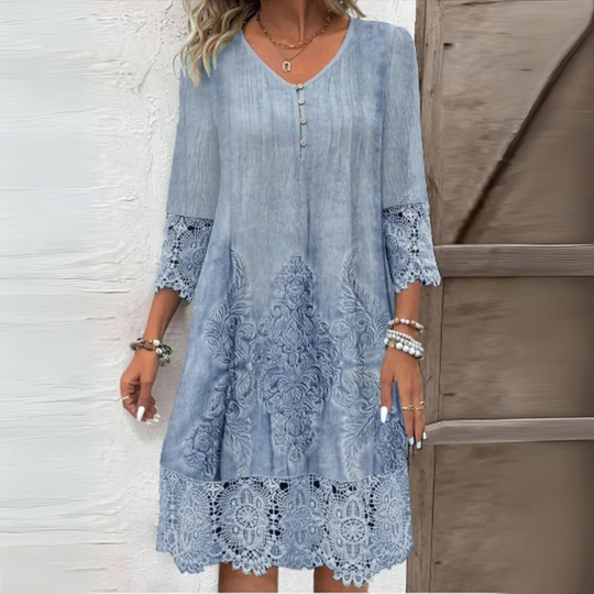 Kanten Tuniek Jurk Dames - Mila