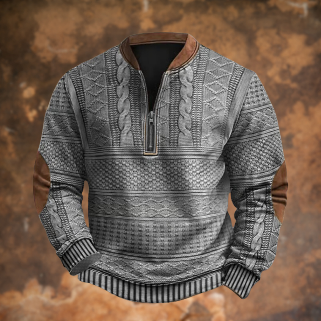 Oliver - Sweater Half Zip Elegant Heren