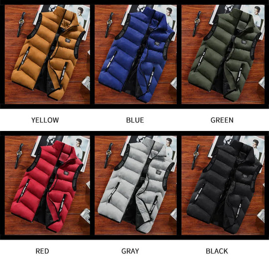 Louis - Bodywarmer heren dons