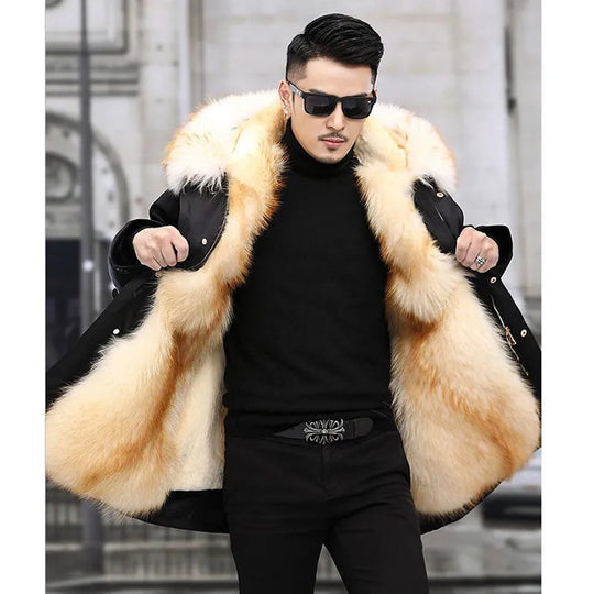 Louis - Parka heren bont
