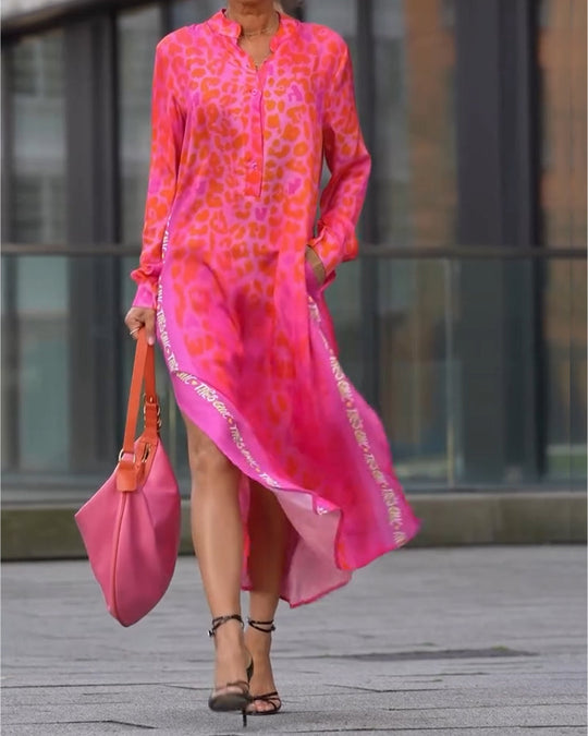 Blousejurk Dames Luchtig Met Print - Lisa