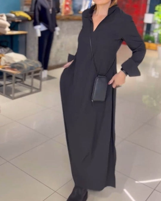 Casual Maxi Jurk Dames Lang - Sofia