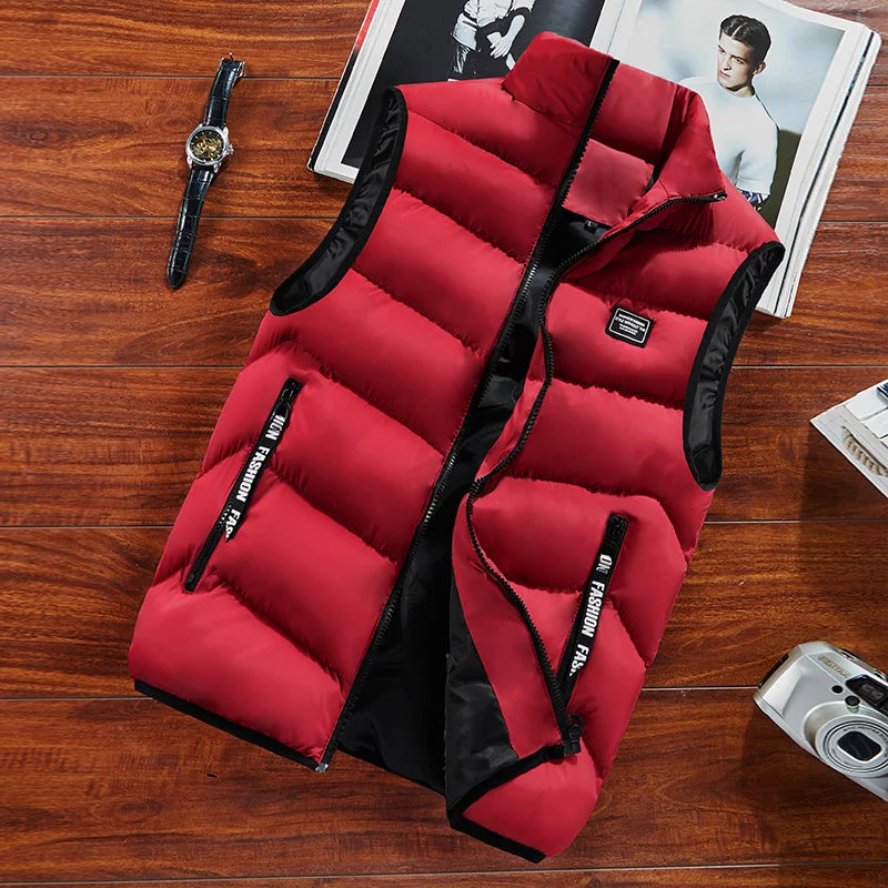 Louis - Bodywarmer heren dons