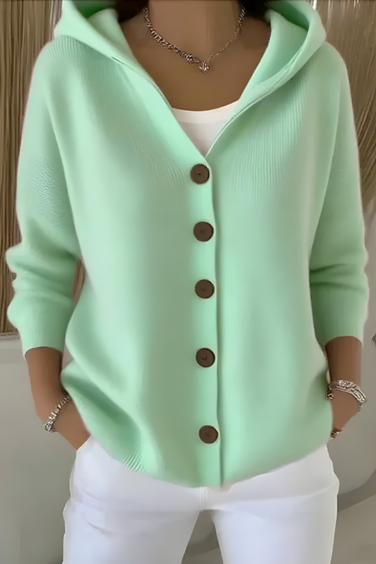 Angela - Comfortabel Oversized Capuchon Vest