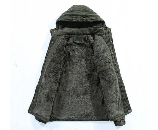 Noah - Heren parka fleece