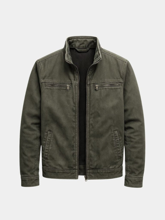 Sergio | Stijlvolle Vintage Katoenen Jas
