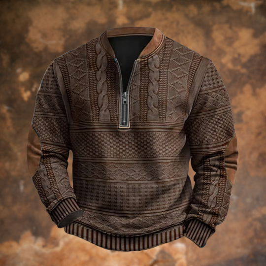 Oliver - Sweater Half Zip Elegant Heren