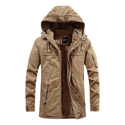 Noah - Heren parka fleece