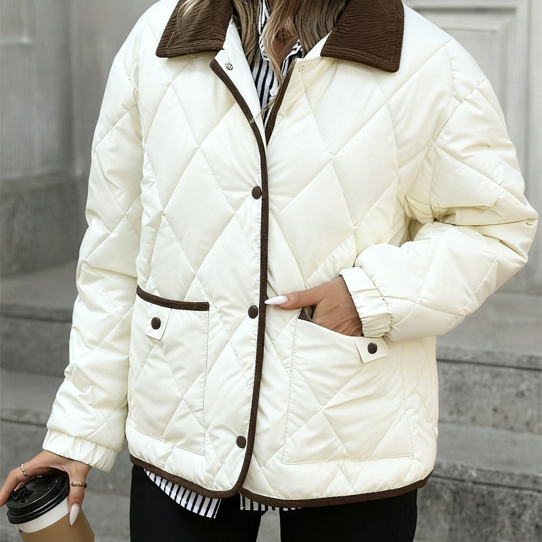 Julie - Stijlvolle Oversized Gewatteerde Jas