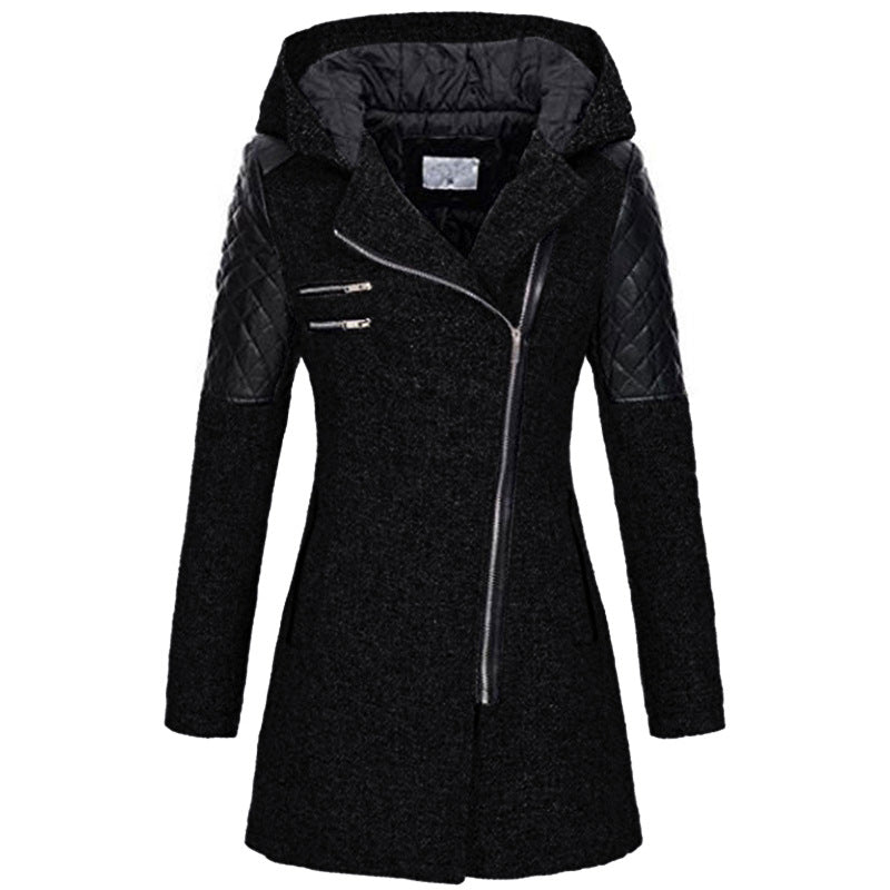 Wendy - Stijlvolle Getailleerde Capuchon Winterjas