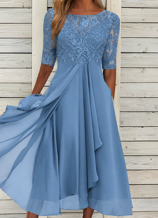 Kanten Maxi Galajurk Dames Elegant - Sophie