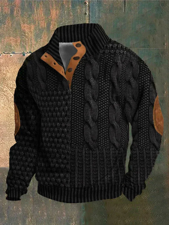 Jack - Trui Warm Patroon Heren