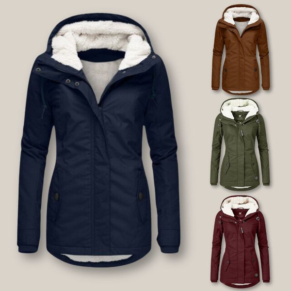 Rebecca - Elegante Warme Gewatteerde Winterjas