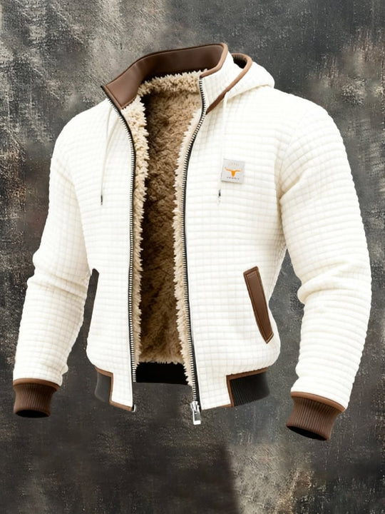 Ryan - Stijlvolle Gebreide Teddy Winterjas