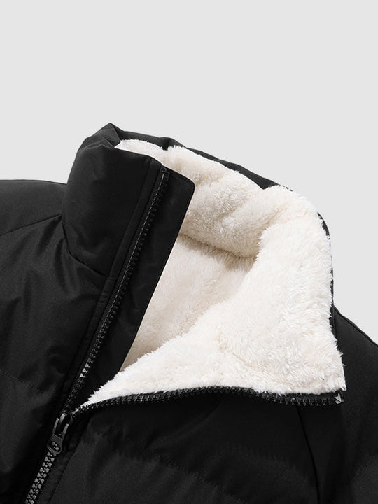 Cole - Stijlvolle Fleece Gewatteerde Winterjas