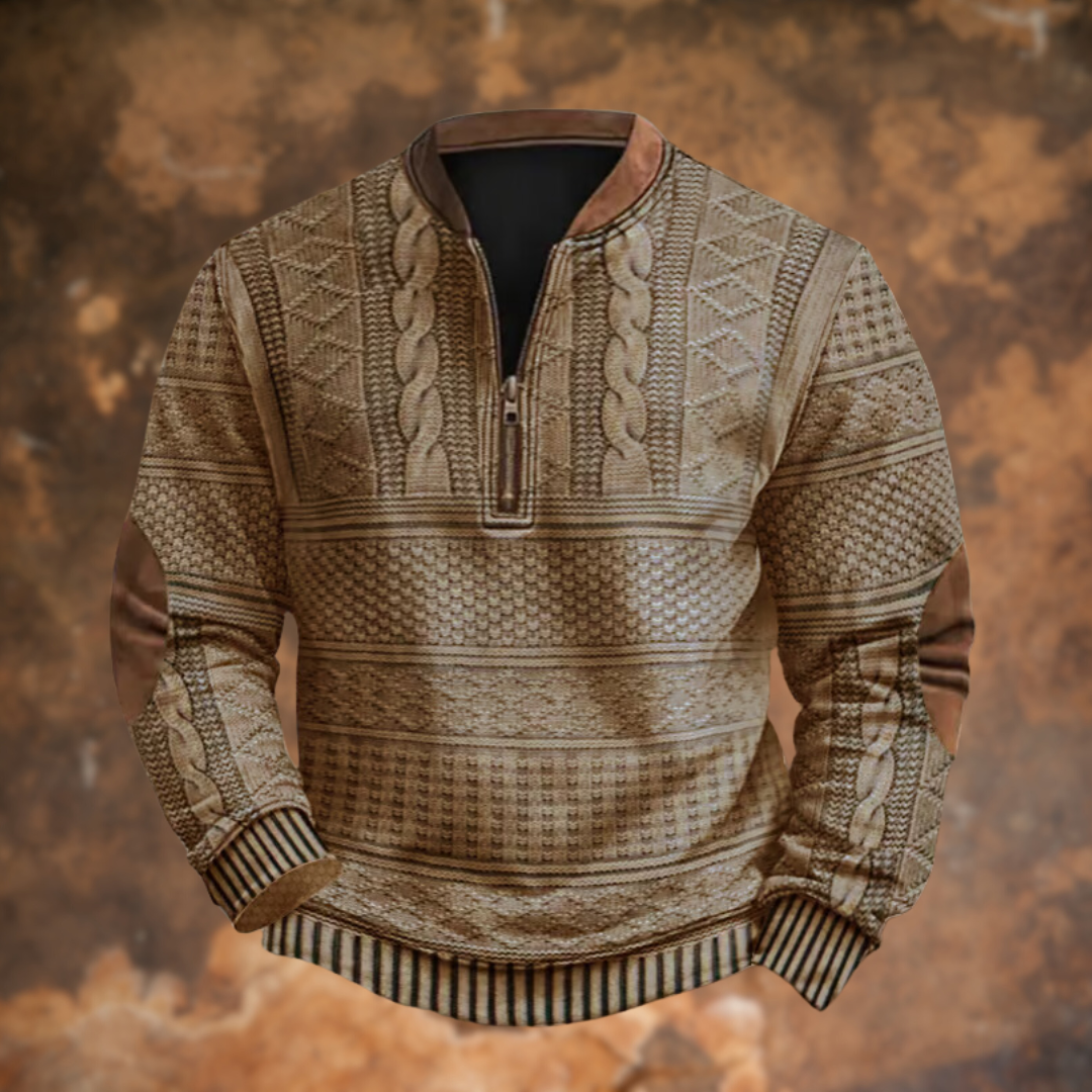 Oliver - Sweater Half Zip Elegant Heren