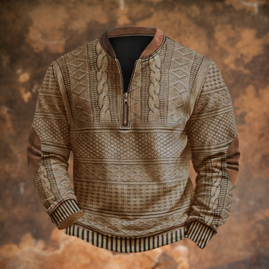 Oliver - Sweater Half Zip Elegant Heren