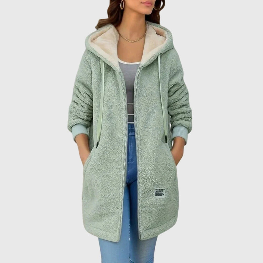 Patricia - Elegante Warme Teddy Fleece Jas