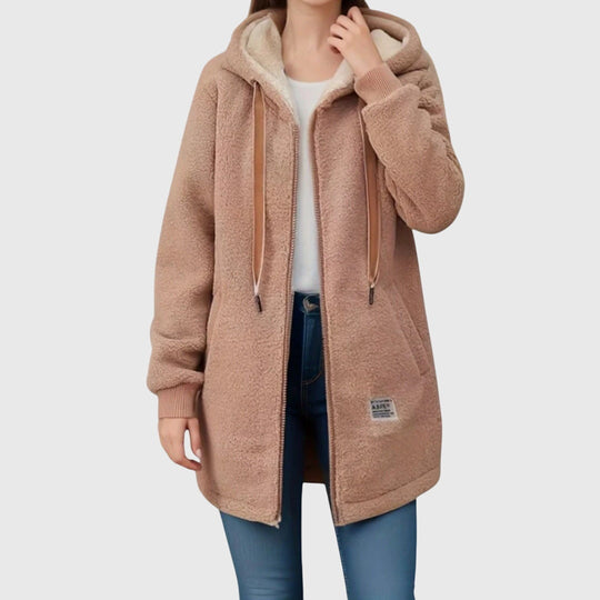 Patricia - Elegante Warme Teddy Fleece Jas