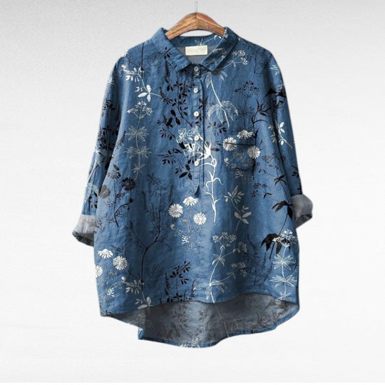 Lotte - Stijlvolle Bloemen Blouse