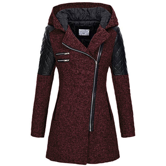 Wendy - Stijlvolle Getailleerde Capuchon Winterjas