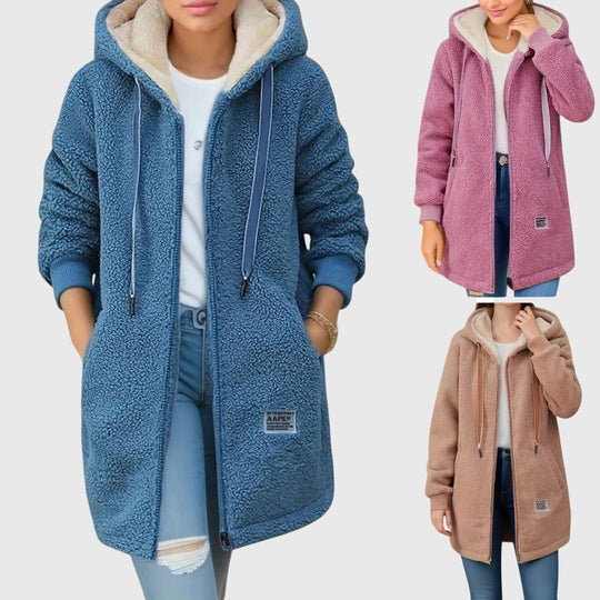 Patricia - Elegante Warme Teddy Fleece Jas