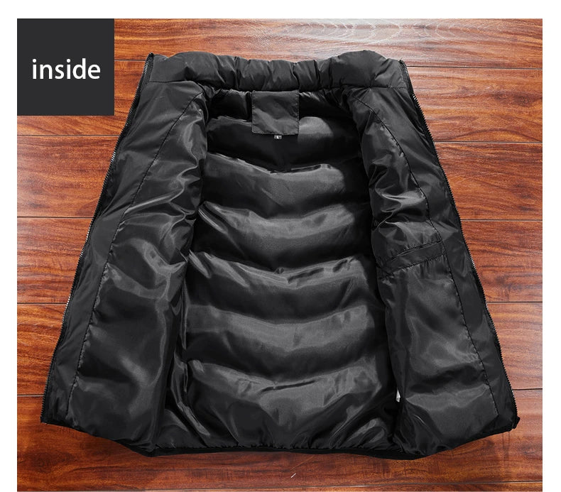 Louis - Bodywarmer heren dons
