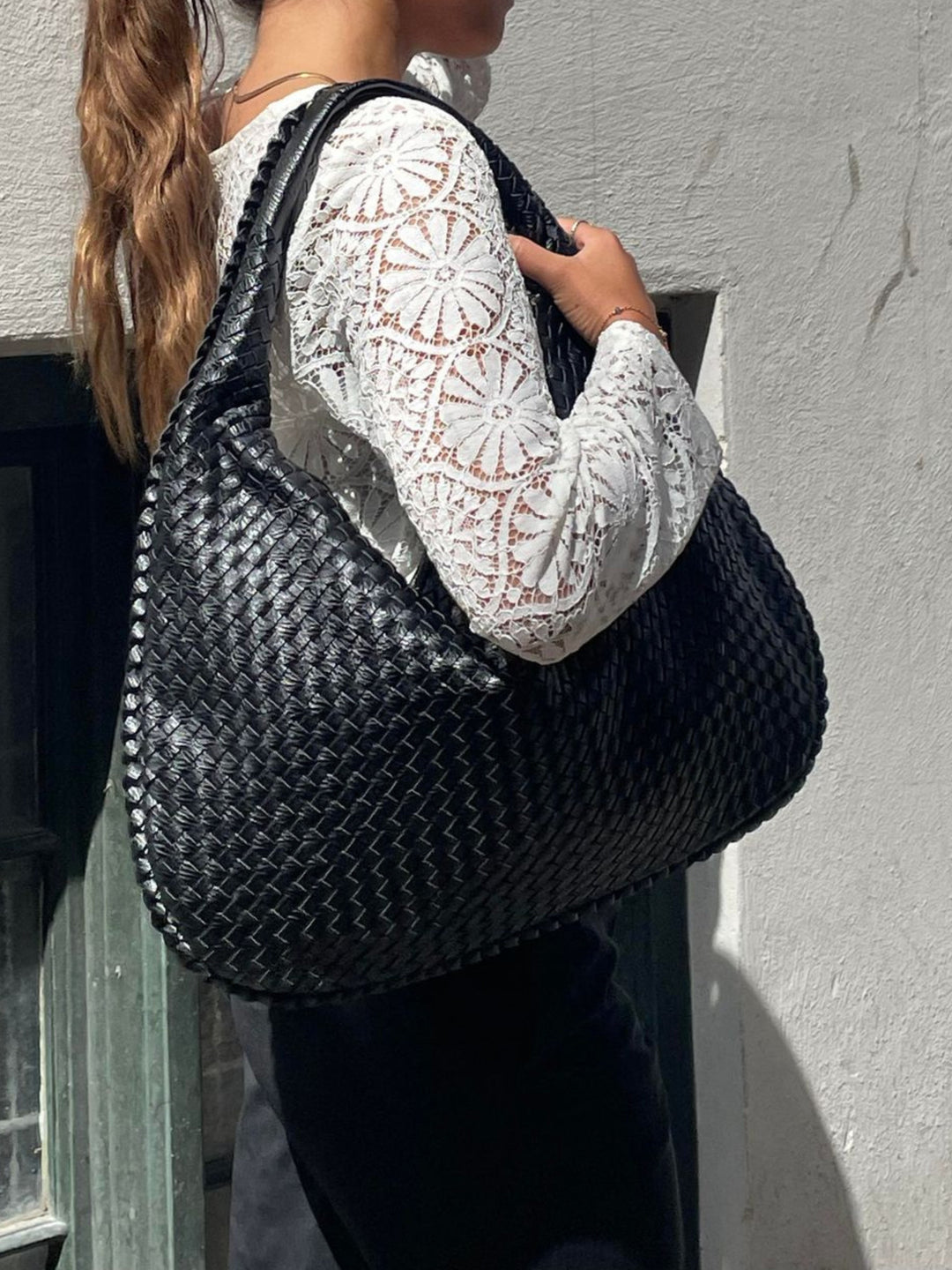 Sofie - Elegante Gevlochten Schoudertas