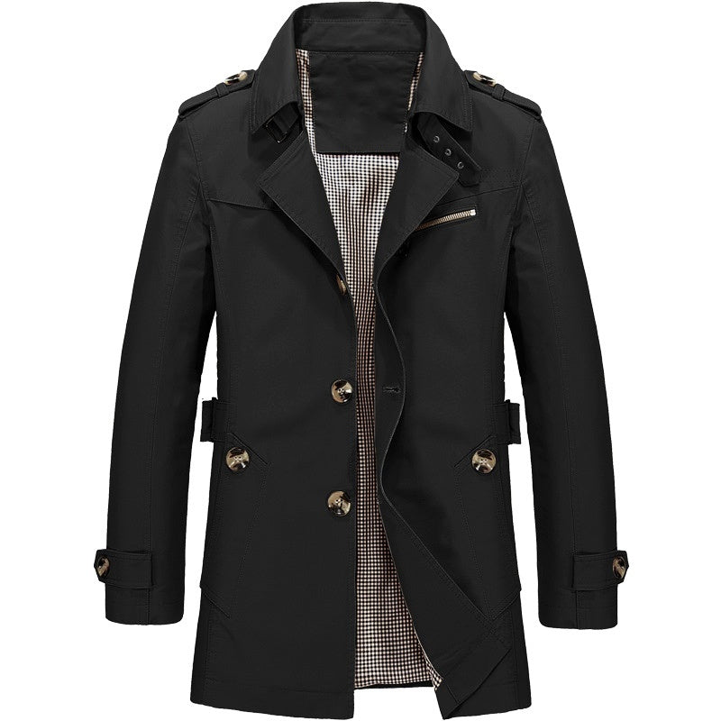 Thomas – Elegante trenchcoat voor heren